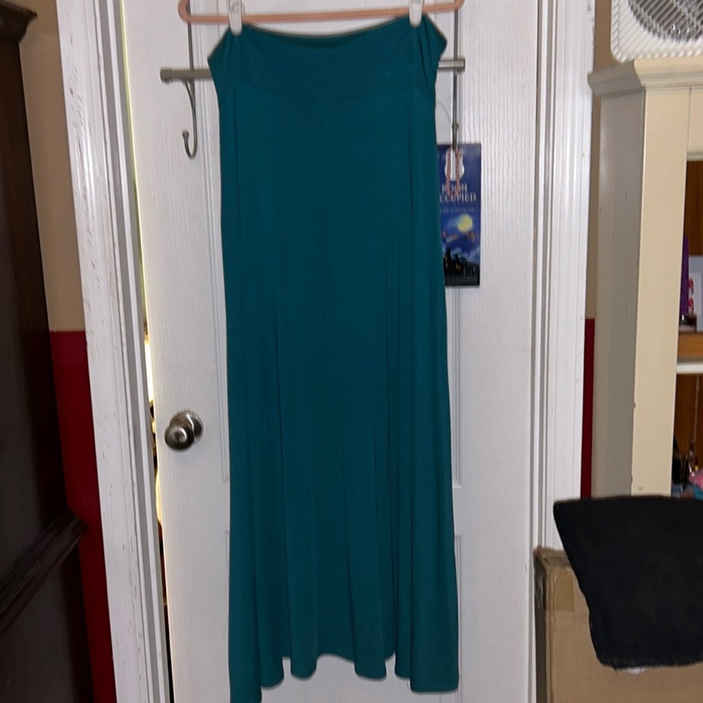 HP🎊Lularoe Teal Maxi Skirt